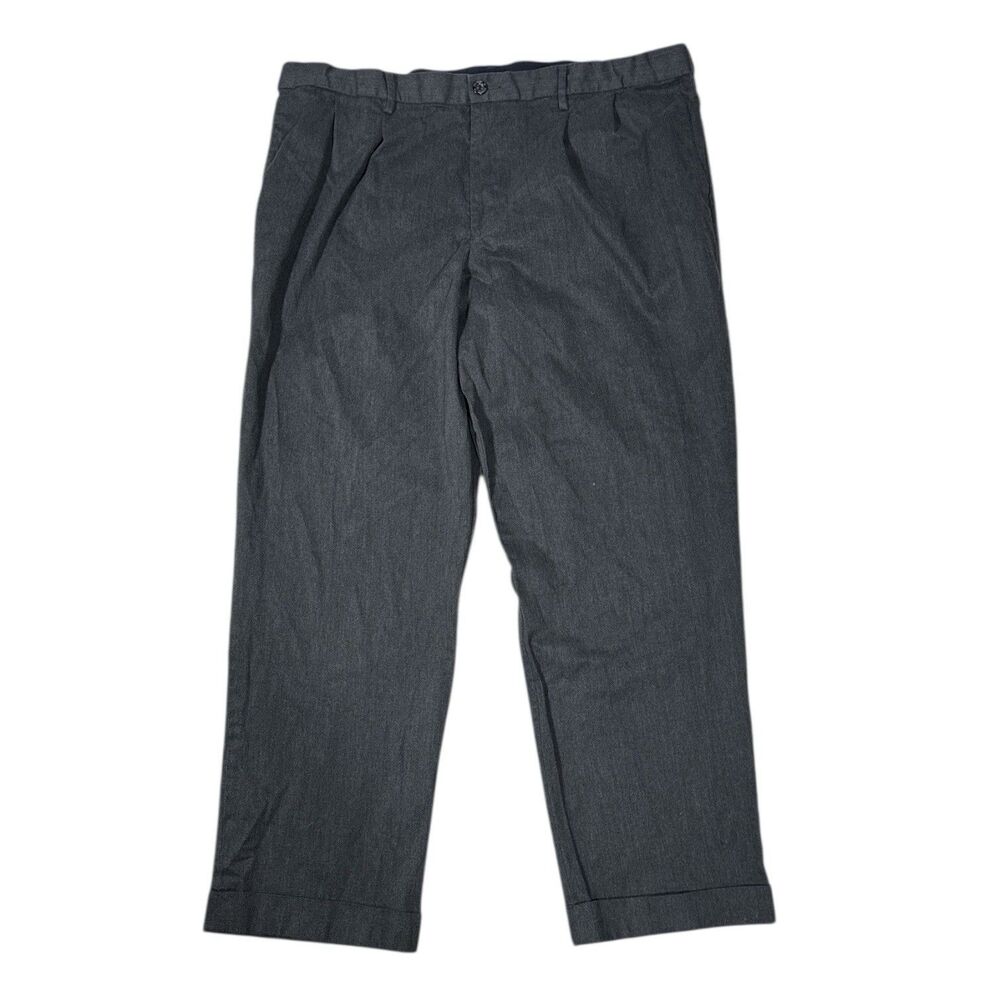 Dockers Relaxed Flex Comfort Pants Heavyweight Charcoal Gray 42x32